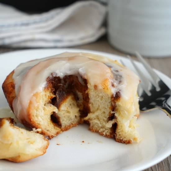 Pumpkin Cinnamon Rolls - Recipe photo by dessarts
