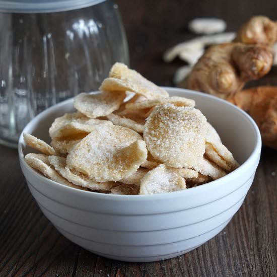 Candied Ginger - Recipe photo by dessarts