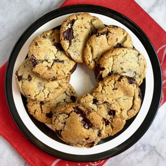 Perfect Chocolate Chip Cookies - Recipe photo by thebrookcook.wordpress.com