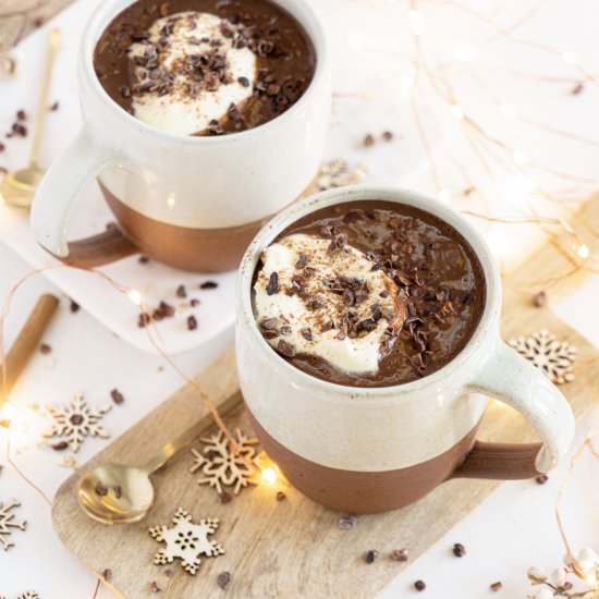 Healthy Hot Chocolate - Recipe photo by saragatheringdreams