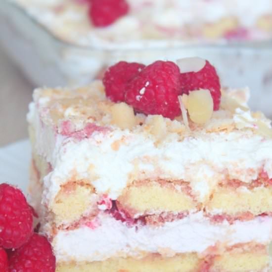 RASPBERRY TIRAMISU - Recipe photo by Easy Peasy Creative Ideas