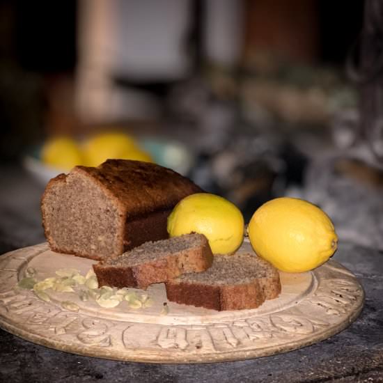Lemon and cardamon cake - Recipe photo by Healthy Epicurean