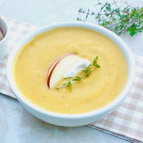 Butternut Apple Bisque - Recipe photo by anothertablespoon
