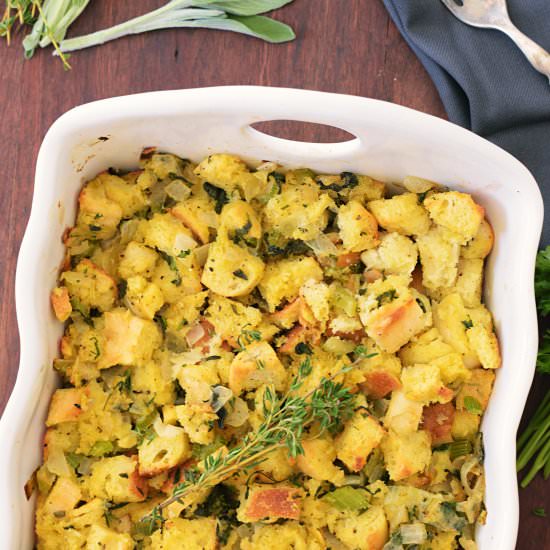 Traditional Homemade Stuffing - Recipe photo by Elke living