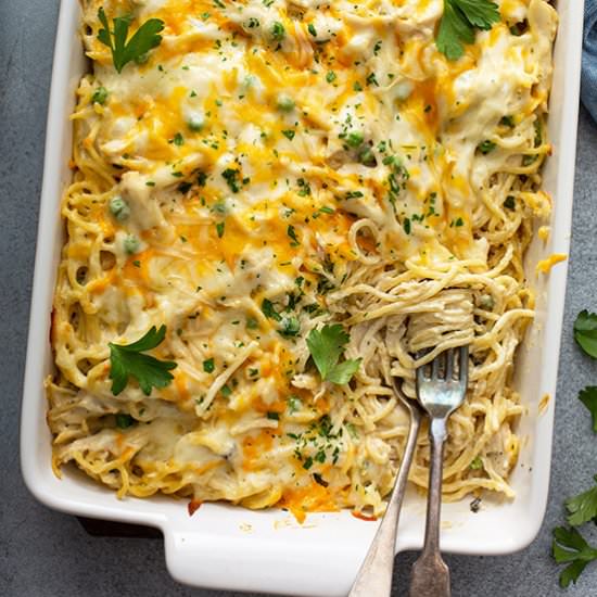 Easy Chicken Tetrazzini - Recipe photo by bellyfull
