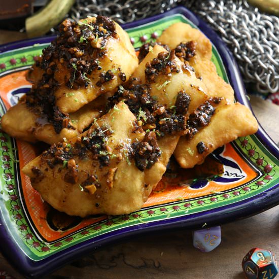honeyflame bread - Recipe photo by The Gluttonous Geek