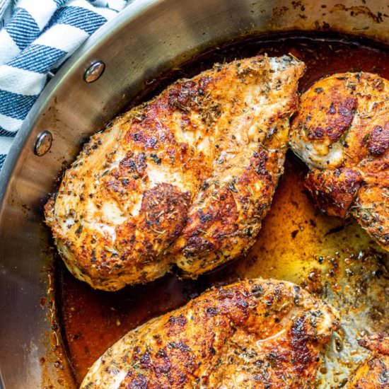 Blackened Chicken - Recipe photo by savoryexperiments