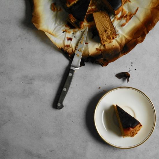 pumpkin basque cheesecake - Recipe photo by tentimestea
