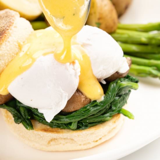 Healthy Easy Eggs Benedict Recipe - Recipe photo by healthyrecipes101