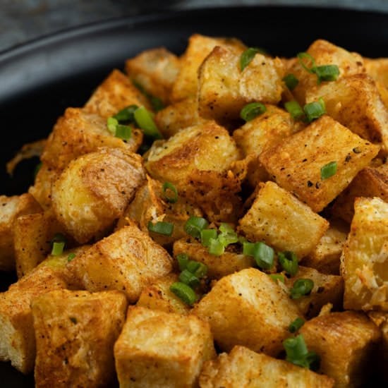 Crispy Healthy Home Fries Recipe - Recipe photo by healthyrecipes101