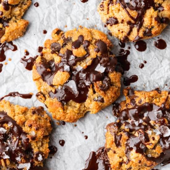 Peanut Butter Chocolate Cookies - Recipe photo by afullliving