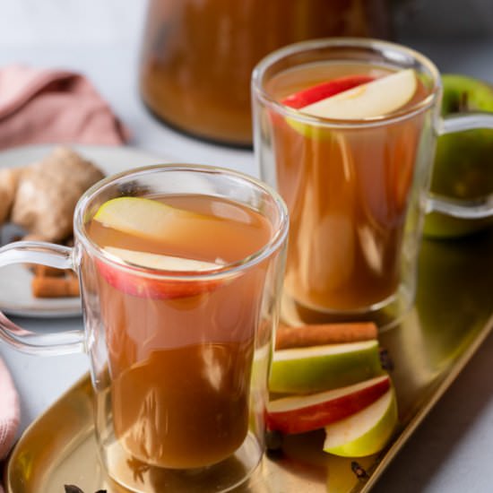 Sugar Free Spiced Apple Cider - Recipe photo by afullliving
