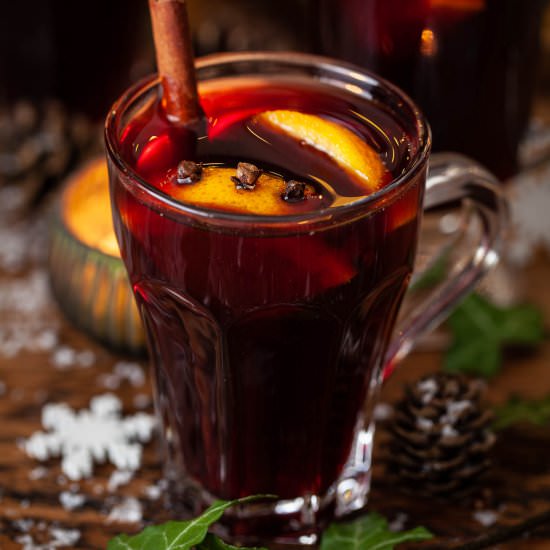 Vin Brulé – Italian Mulled Wine - Recipe photo by littlesugarsnaps