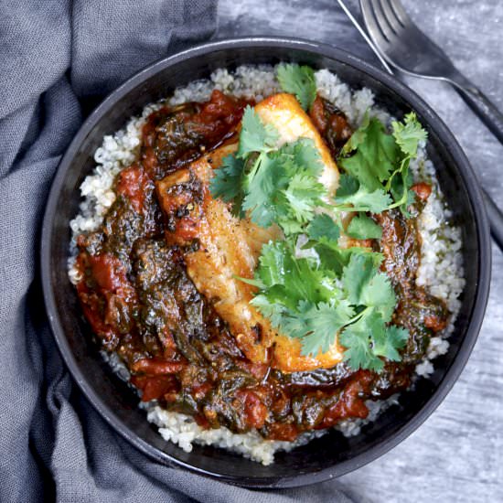 Braised Fish With Tomato - Recipe photo by simmerandsauce