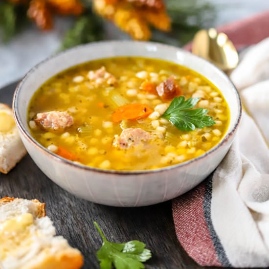 Easy & Cozy Italian Wedding Soup - Recipe photo by Honestfoodie_blog