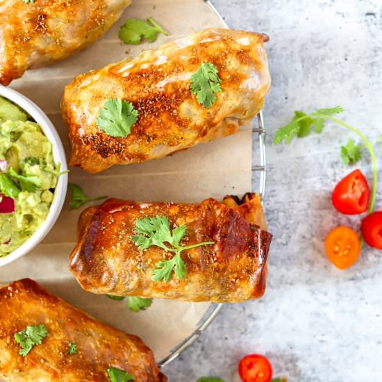 Easy Southwest Vegetable Egg Rolls - Recipe photo by Honestfoodie_blog