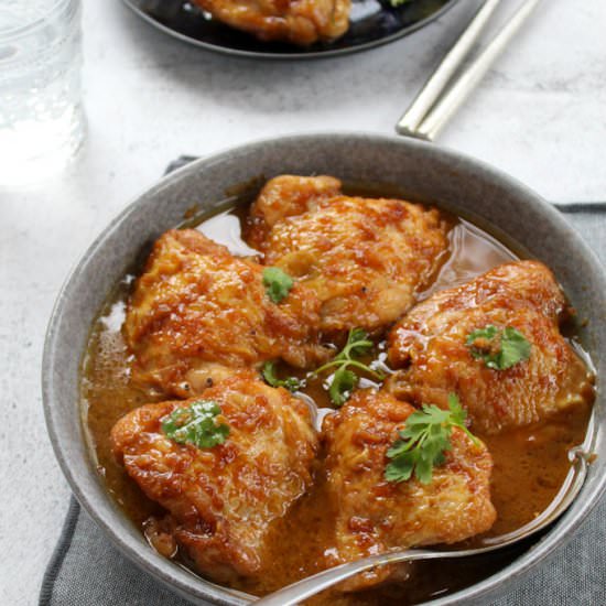 Easy one-pot Balinese Chicken - Recipe photo by A Is For Apple Au