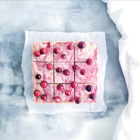 Cranberry Cheesecake Bars - Recipe photo by WhiskingWolf