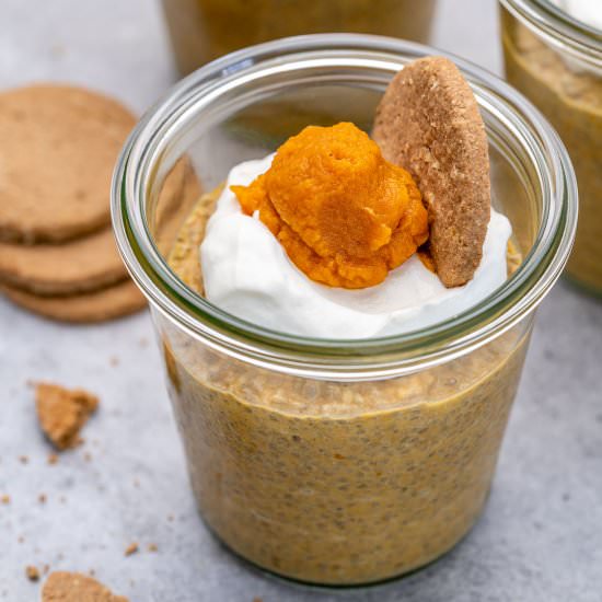 PUMPKIN PIE CHIA PUDDING - Recipe photo by healthyfitnessmeals