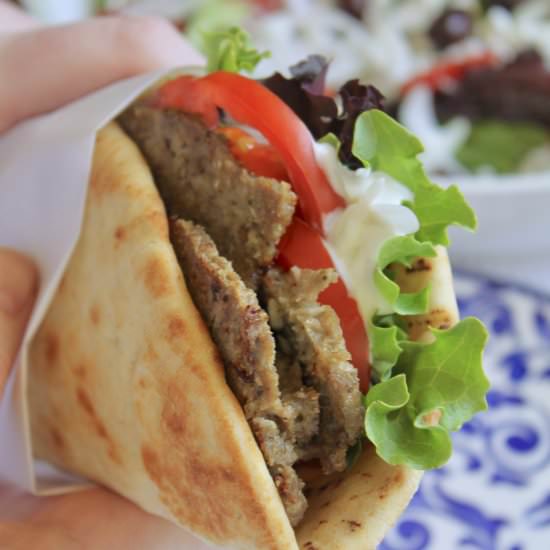 Greek Gyros with Tzatziki Sauce - Recipe photo by christinascucina