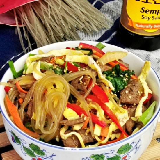 Japchae 잡채 - Recipe photo by Taste of Asian Food