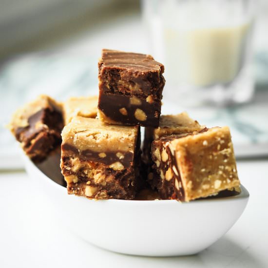 Crunchy Chocolate Peanut Butter Fudge - Recipe photo by Samieze