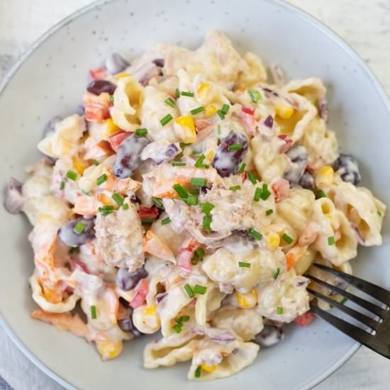 Creamy Tuna Pasta Salad - Recipe photo by Healthy Life Trainer