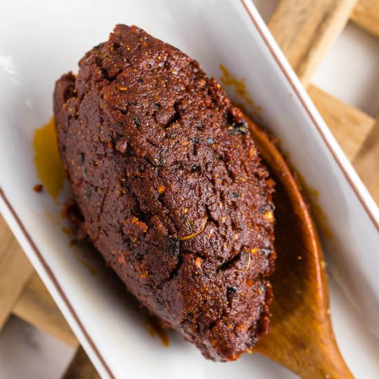 Basic Indian Curry Paste - Recipe photo by PantsDownApronsOn