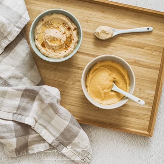 Pumpkin hummus - Recipe photo by Graella de sucre