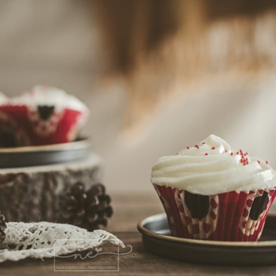 Pumpkin cupcakes - Recipe photo by Graella de sucre