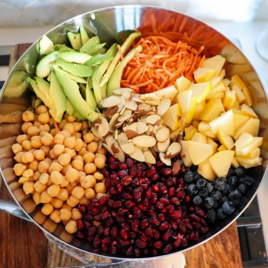 Ultimate Antioxidant Detox Salad - Recipe photo by Sinful Kitchen
