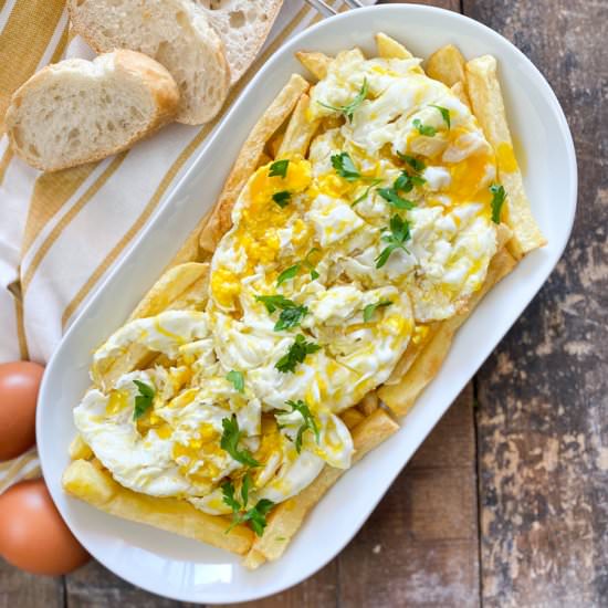 Spanish Huevos Estrellados - Recipe photo by Spain on a Fork