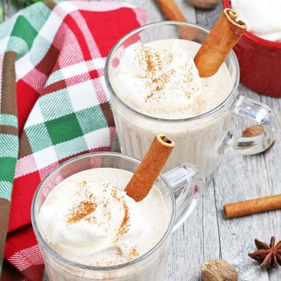 Homemade Eggnog - Recipe photo by savoryexperiments