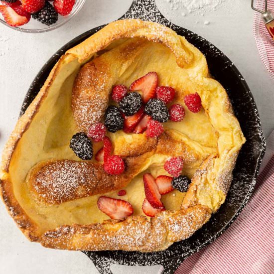 Dutch Baby Pancake - Recipe photo by chocolatesandchai