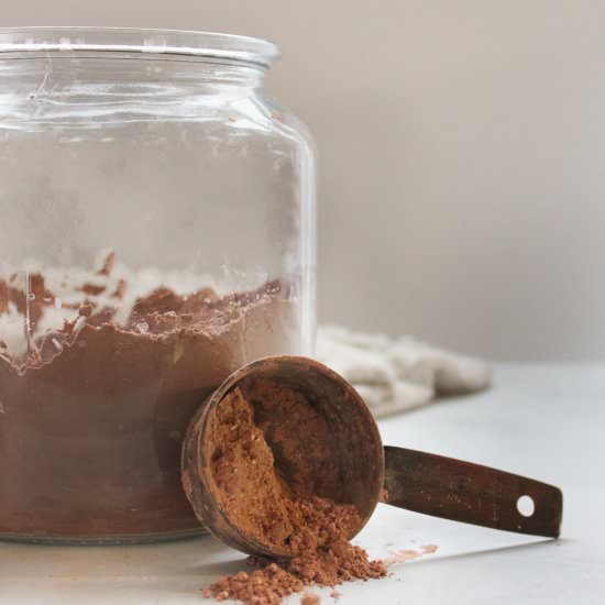 Easy Homemade Hot Chocolate Mix - Recipe photo by GrainFreeTable