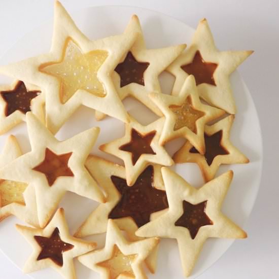 Stained Glass Caramel Cookies - Recipe photo by BirdsParty