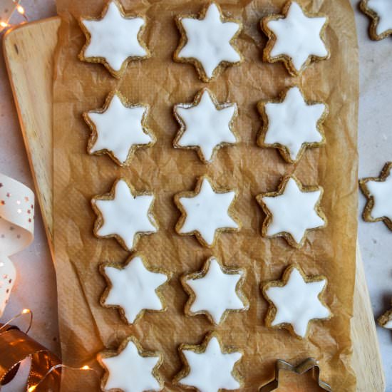 German Cinnamon Stars - Recipe photo by missrachelphipps
