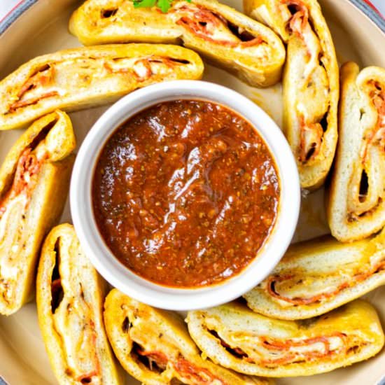 Stromboli - Recipe photo by contentednesscooking