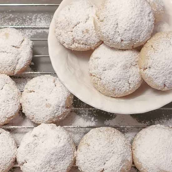 Grain-Free Snowball Cookie Recipe - Recipe photo by Only Gluten Free Recipes