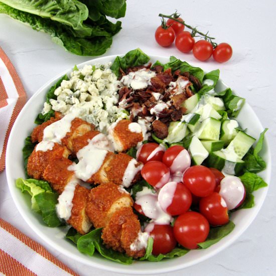 Keto Buffalo Chicken Salad - Recipe photo by Keto Cooking Christian