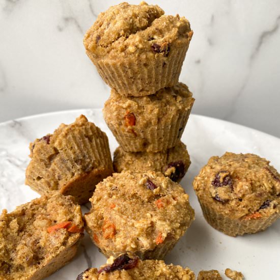 Morning Glory Baked Oatmeal Cups - Recipe photo by frozen_bananas_