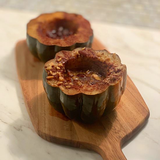 Acorn Squash Slow Cooker - Recipe photo by The Lazy Slow Cooker
