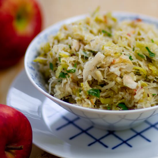 SAUERKRAUT SALAD - Recipe photo by mecooks.com
