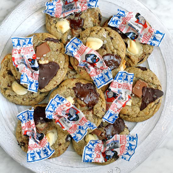Rye Chocolate Chip Cookies - Recipe photo by twoofakindcooks