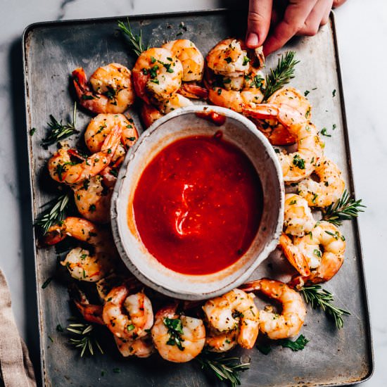 Juicy Garlic Shrimp - Recipe photo by MunchkinTime