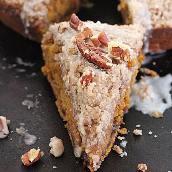Pumpkin Coffee Cake - Recipe photo by biggreenhouse
