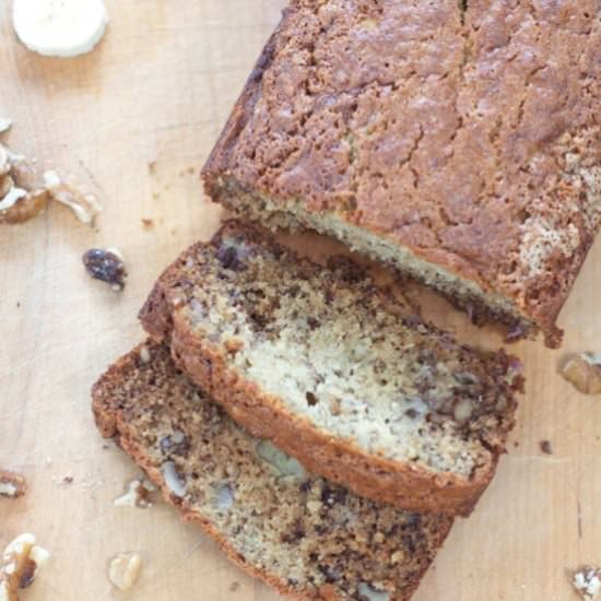 Classic Banana Walnut Bread - Recipe photo by servedfromscratch