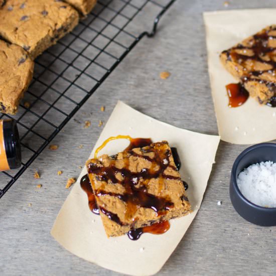 Eggless Mocha Blondies - Recipe photo by FoodTokWithSherin