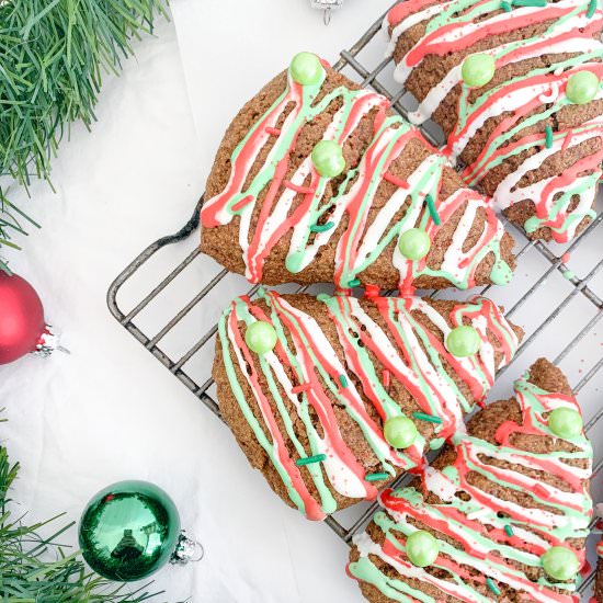 Festive Gingerbread Scones - Recipe photo by Elle Jay at Home