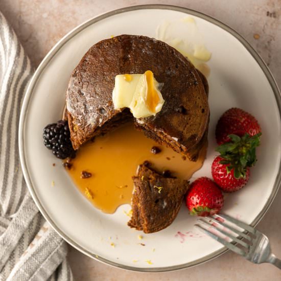 Gingerbread Pancakes - Recipe photo by chocolatesandchai